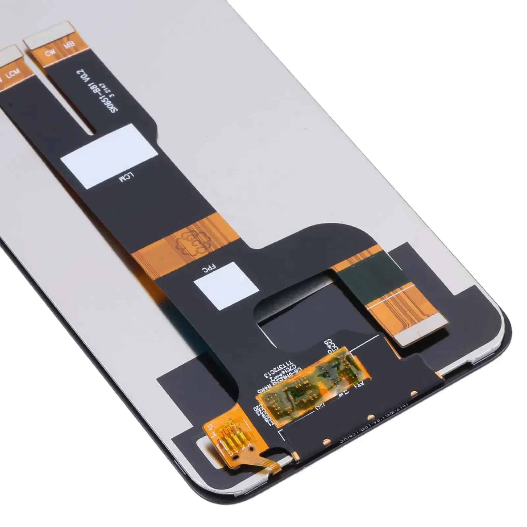 Дисплей (экран) для Realme C31 с тачскрином, черный - фото