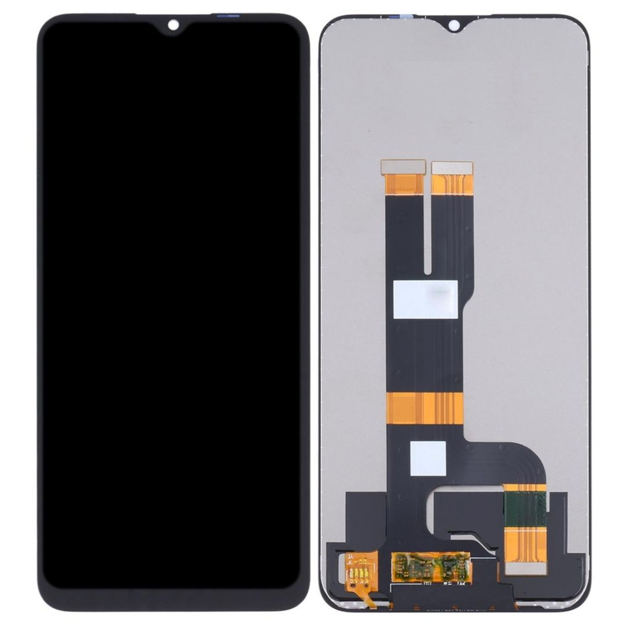 Дисплей (экран) для Realme C31 с тачскрином, черный - фото