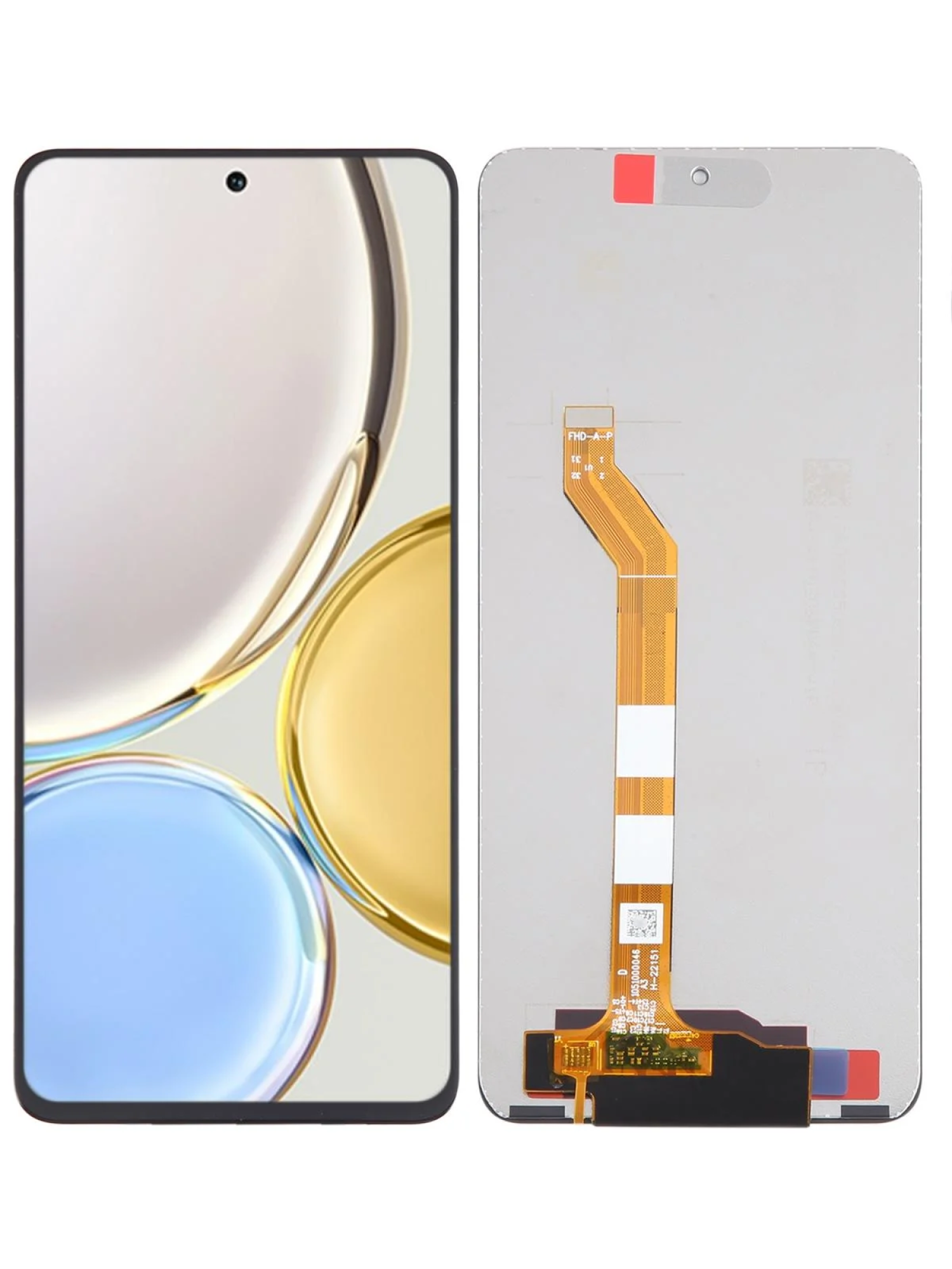 Дисплей (экран) для Huawei Honor X9 c тачскрином, черный - фото