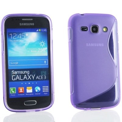 Чехол для Samsung Galaxy Ace 3 (S7270/ 7272) силикон Experts TPU Case, фиолетовый