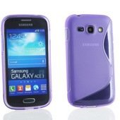 Чехол для Samsung Galaxy Ace 3 (S7270/ 7272) силикон Experts TPU Case, фиолетовый - фото