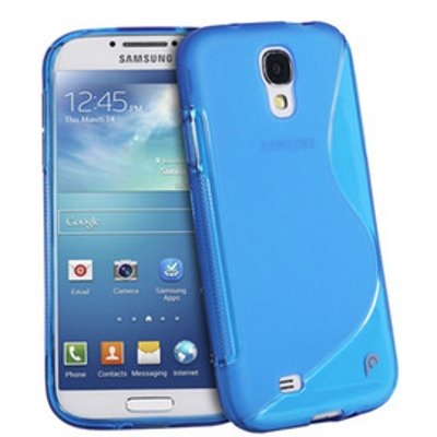 Чехол для Samsung Galaxy S4 (i9500) силикон Experts TPU Case, синий - фото