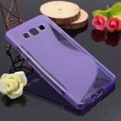 Чехол для Samsung Galaxy A7 (A700F) силикон Experts TPU Case, фиолетовый - фото