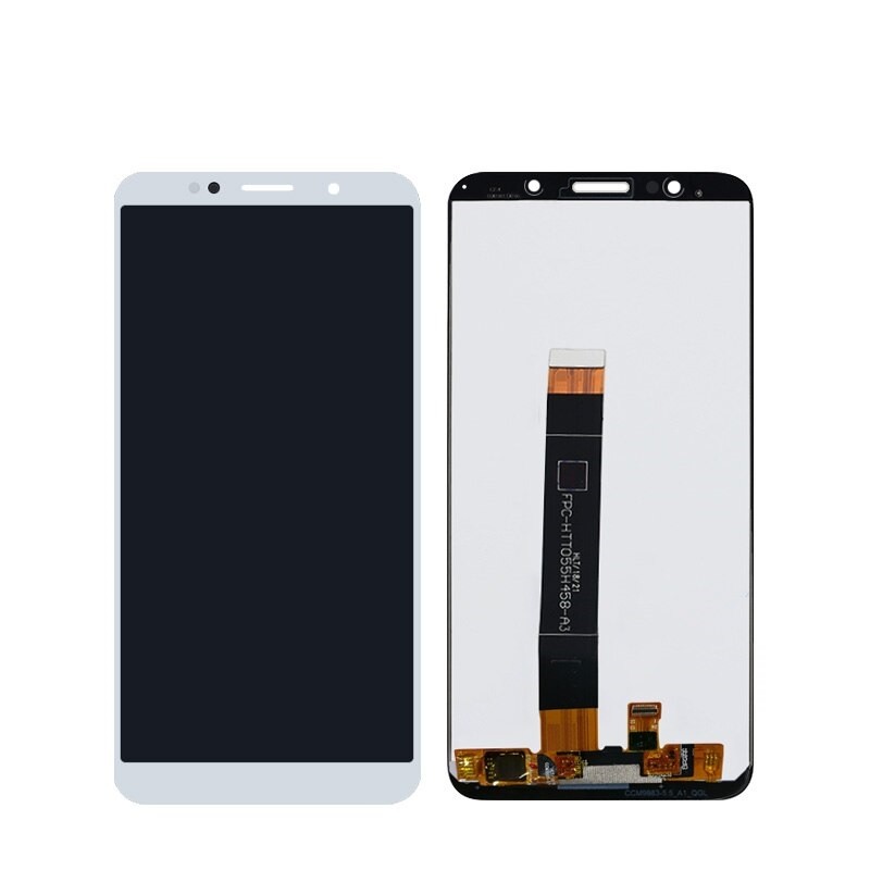 Дисплей (экран) для Huawei Honor 7A (DUA-L22) с тачскрином, белый - фото