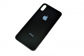 Задняя крышка для Apple iPhone X, черная - фото