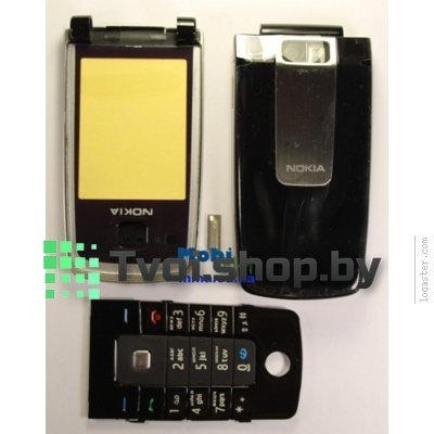Корпус для Nokia 6600 fold Black - фото