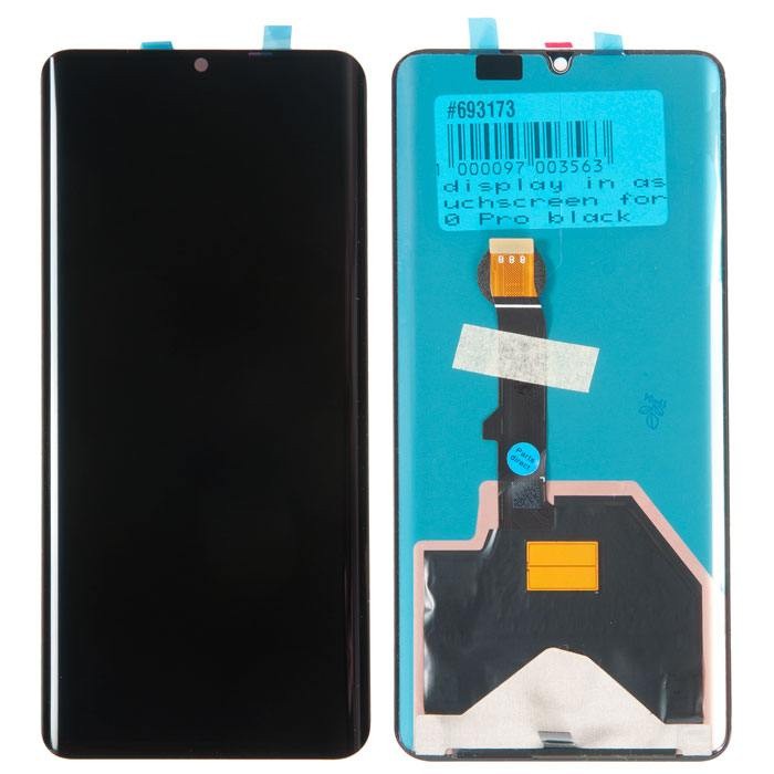 Дисплей (экран) для Huawei P30 Pro (VOG-L29) с тачскрином, черный - фото