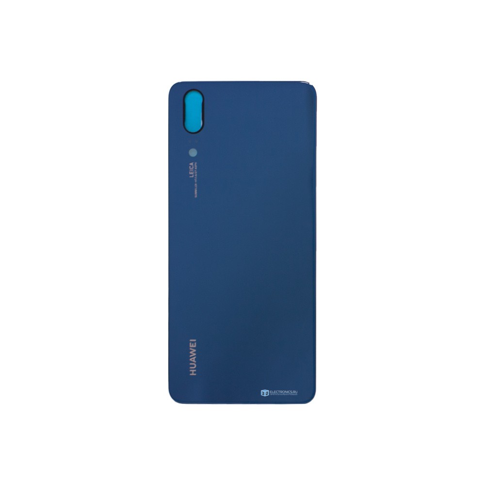 Задняя крышка для Huawei P20, синяя - фото