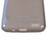 Чехол для Huawei Ascend G6 силикон Jekod с пленкой, черный - фото