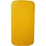 Чехол для Lenovo A319 блокнот Experts Slim Flip Case, желтый - фото