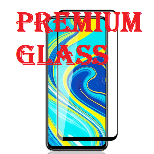 Защитное стекло для Xiaomi Redmi Note 9 Pro (Premium Glass) с полной проклейкой (Full Screen), черное