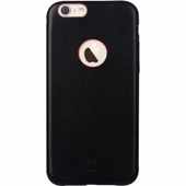Чехол для iPhone 6/ 6s накладка Baseus черный, кожаный - фото