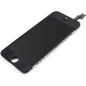 Дисплей (экран) для Apple iPhone 5 (с тачскрином и рамкой), black - фото