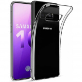 Силиконовый чехол для Samsung Galaxy S10 Experts Lux, прозрачный - фото
