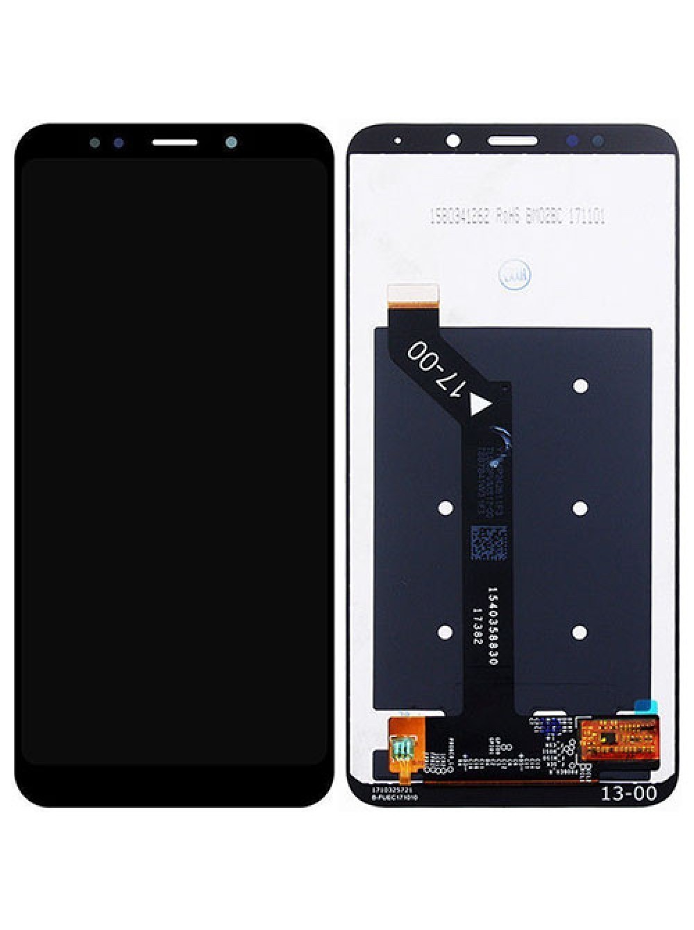 Дисплей (экран) для Xiaomi Redmi 5 Plus Original c тачскрином, черный - фото