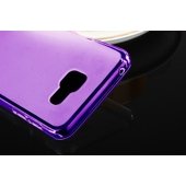 Чехол для Samsung Galaxy A7 2016 (A710F) матовый силикон Experts TPU Case, фиолетовый - фото