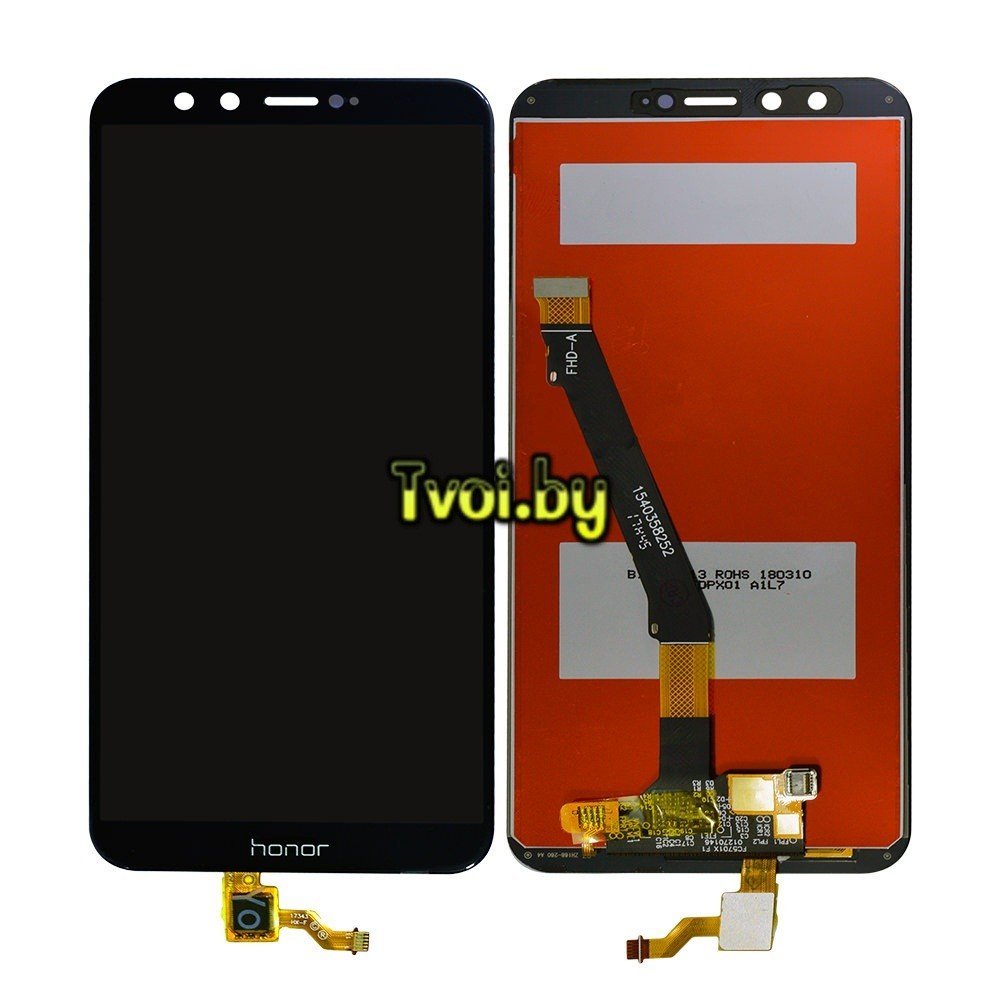 Дисплей (экран) для Huawei Honor 9 Lite (LLD-L31) с тачскрином, (black)