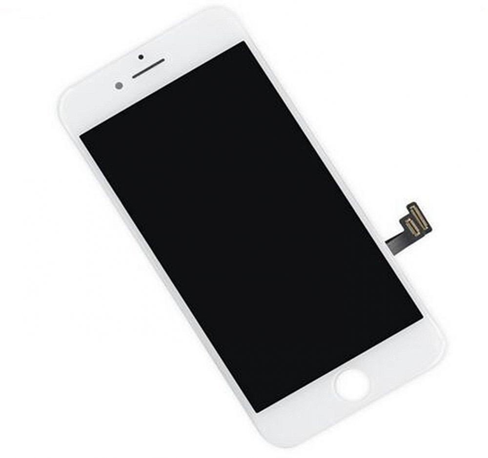 Дисплей (экран) для Apple iPhone 7 (с тачскрином и рамкой) аналог, white