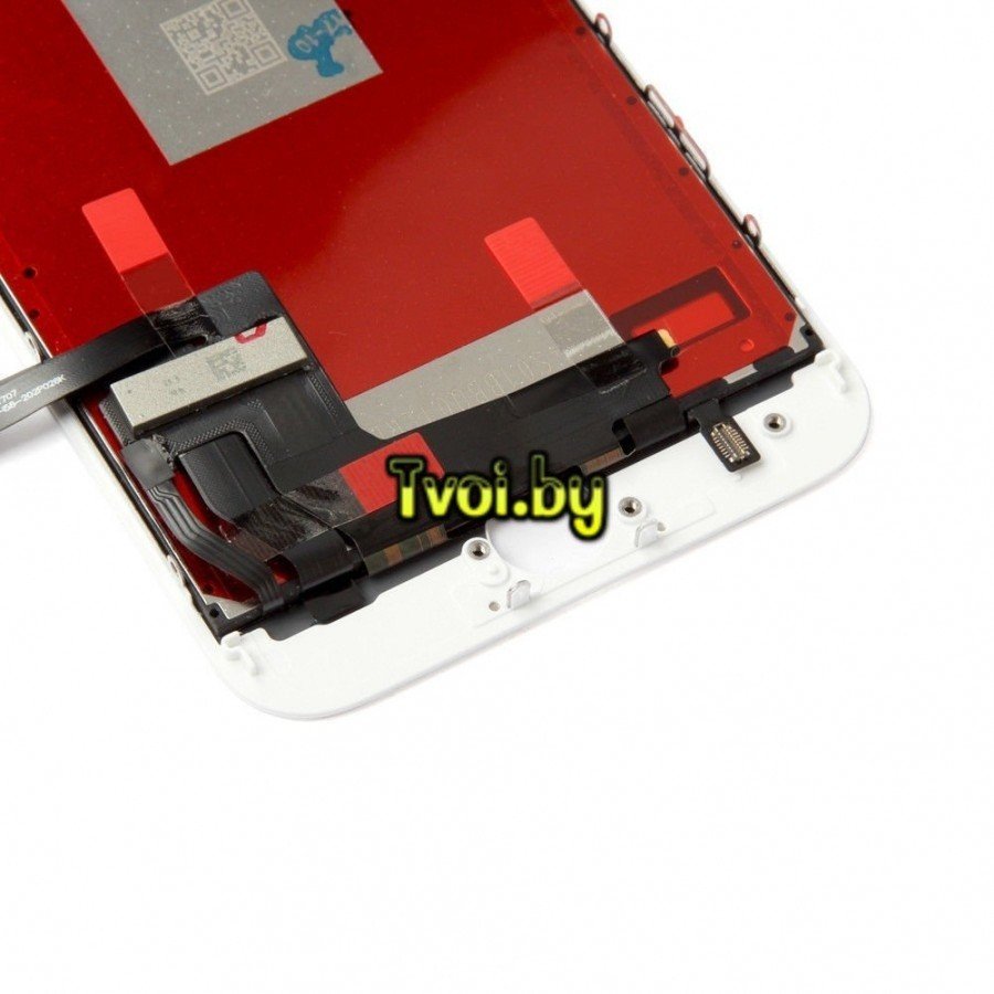 Дисплей (экран) для Apple iPhone 8 Plus (с тачскрином и рамкой) аналог, white - фото2