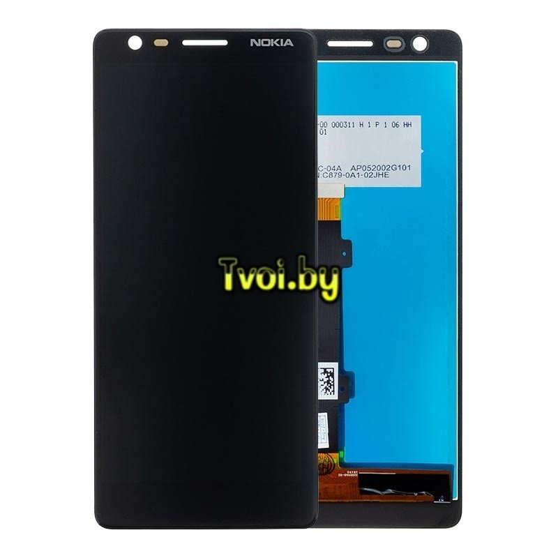 Дисплей (экран) для Nokia 3.1 (TA-1063) c тачскрином, (Black) - фото2