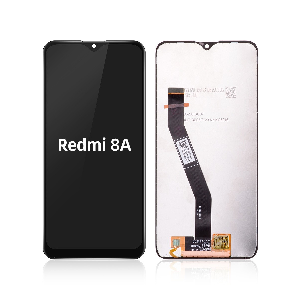 Дисплей (экран) для Xiaomi Redmi 8A c тачскрином, черный - фото