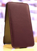 Чехол-блокнот Armor case для Explay Polo, фиолетовый - фото