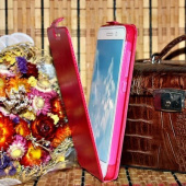 Чехол для Huawei Ascend Y300 (U8833) блокнот Experts Slim Flip Case, розовый - фото