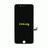 Дисплей (экран) для Apple iPhone SE 2020 (с тачскрином и рамкой), черный - фото