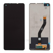 Дисплей (экран) для Samsung Galaxy A21 (A215) с тачскрином, черный - фото