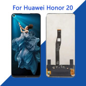 Дисплей (экран) для Huawei Honor 20 (YAL-L21) c тачскрином, черный - фото