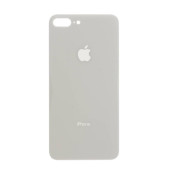 Задняя крышка для Apple iPhone 8G Plus (широкое отверстие под камеру), белая - фото