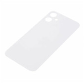 Задняя крышка для Apple iPhone 12 mini (широкое отверстие под камеру), белая - фото