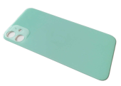 Задняя крышка для Apple iPhone 11 (широкое отверстие под камеру), зеленая - фото