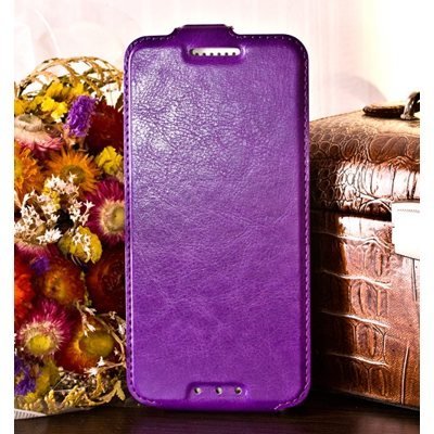 Чехол для HTC Desire 626G блокнот Experts Slim Flip Case LS, фиолетовый - фото