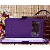 Чехол для Huawei Honor 4X книга с окошком Experts Slim Book Case LS, фиолетовый - фото