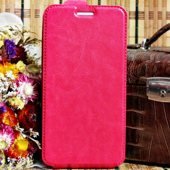 Чехол для Samsung Galaxy J7 (J700H) блокнот Experts Slim Flip Case LS, розовый - фото