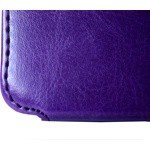 Чехол для Samsung Galaxy S Duos (S7562) блокнот Experts Slim Flip Case, фиолетовый - фото