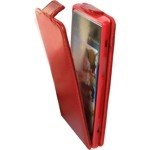 Чехол для HTC One mini блокнот Experts Slim Flip Case, красный - фото