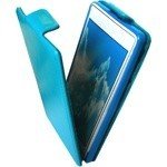 Чехол для HTC Desire 600 Dual sim блокнот Experts Slim Flip Case LS, голубой - фото