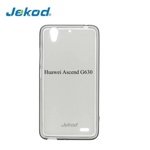 Чехол для Huawei Ascend G630 силикон Jekod с пленкой, прозрачный - фото