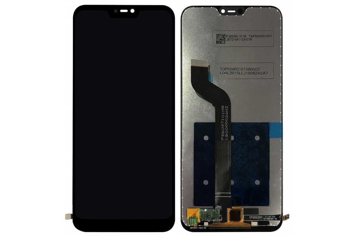 Дисплей (экран) для Xiaomi Mi A2 Lite Original c тачскрином, черный - фото
