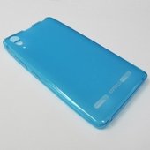 Чехол для Lenovo A6000 (K3) матовый силикон Experts TPU Case, голубой - фото