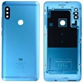 Задняя крышка для Xiaomi Redmi Note 5, голубая - фото