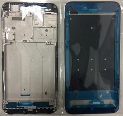 Средняя часть (рамка) для Xiaomi Redmi 5A, черная - фото