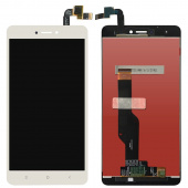 Дисплей (экран) для Xiaomi Redmi Note 4 Global c тачскрином, белый - фото