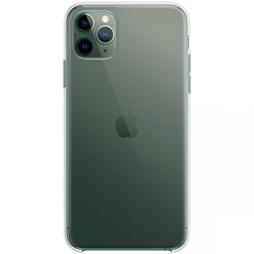 Задняя крышка для Apple iPhone 11 Pro (широкое отверстие под камеру), зеленая - фото
