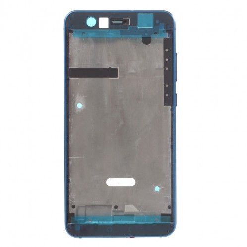Средняя часть (рамка) для Huawei P10 Lite, синяя - фото