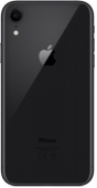 Задняя крышка для Apple iPhone XR (широкое отверстие под камеру), черная - фото