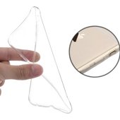 Чехол для iPhone 6 Plus накладка пластик, прозрачный - фото