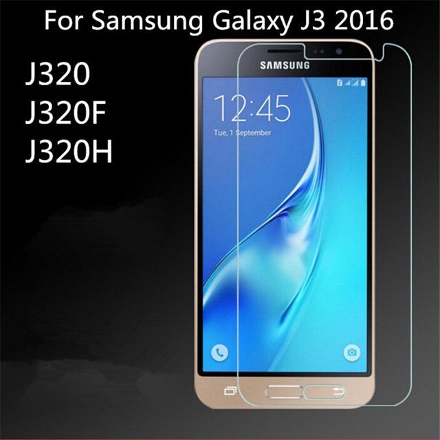 Защитное стекло для Samsung Galaxy J3 2016 (J320H) (противоударное) - фото